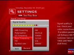 Measat 3 at 91.5 e-south asia beam-Reliance Digital TV-reception quality-12 723 V-02w