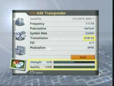 11 179 V DVB-S2 Packet Overon pomerne vyjadrenie akosti z DVB Humax HDCI 2000