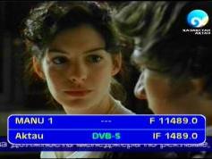 Intelsat 702 at 66.0e-spot 1 russian beam-11 489 V Kazakstan Aktau-IF data